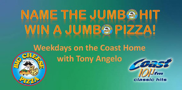 Name The Jumbo Hit Win A Jumbo Pizza